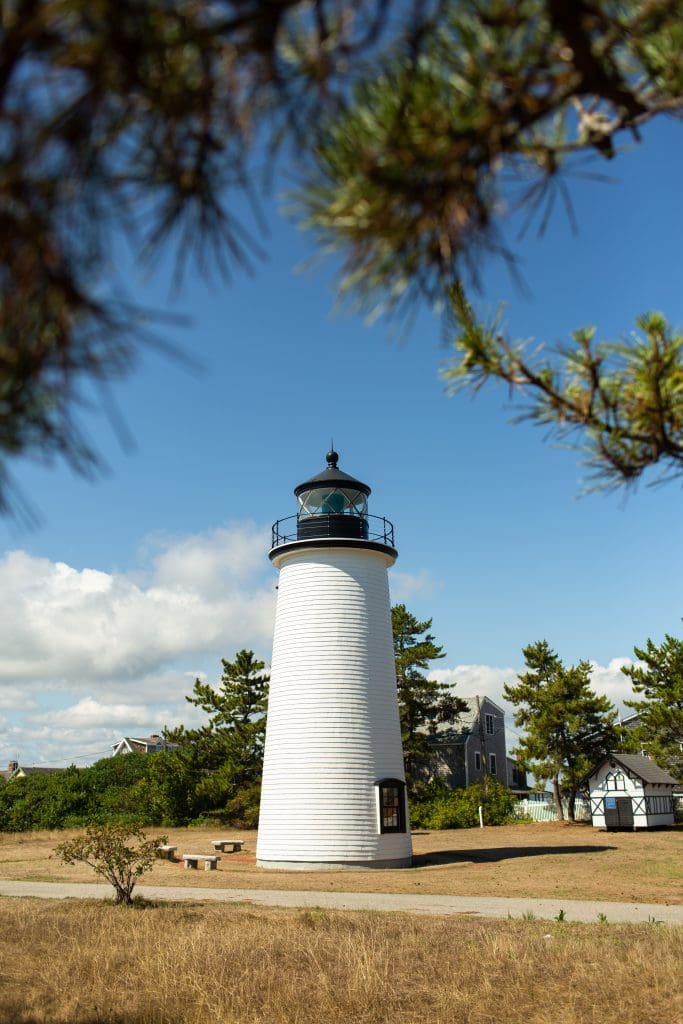 newburyport harbor light in newburyport, plum island ma