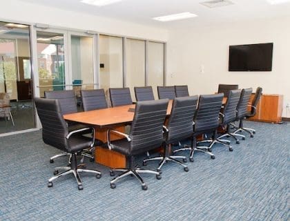 Life Science Building where meetings can be held.