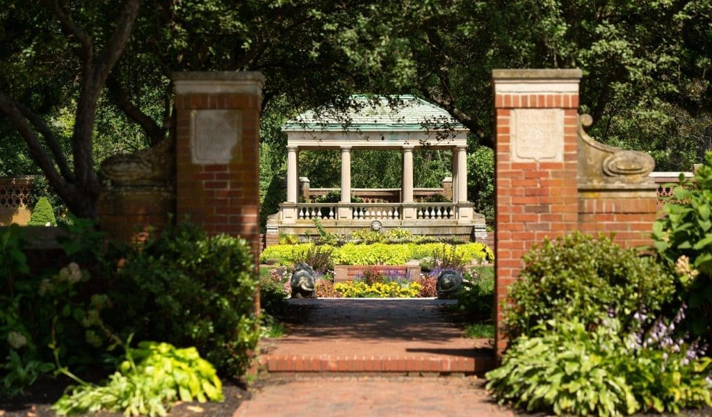 Lynch Park Rose Garden in Beverly MA