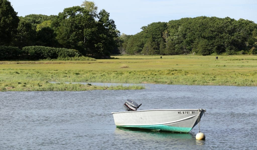 Essex MA Boat on Water Graphic