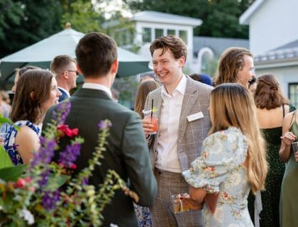 Guests on the Patio