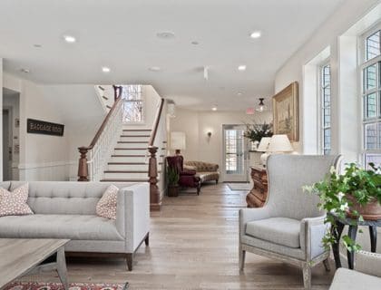 Lobby and Reception of Briar Barn Inn