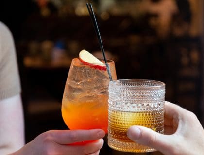 Fall cocktail cheers