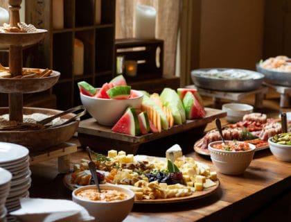 Cheese and Crudite