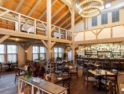 Empty Main Dining Area at The Grove
