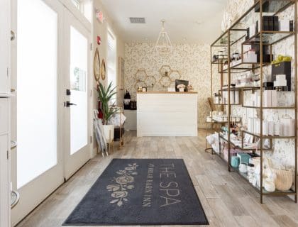 Spa Entrance and Main Desk