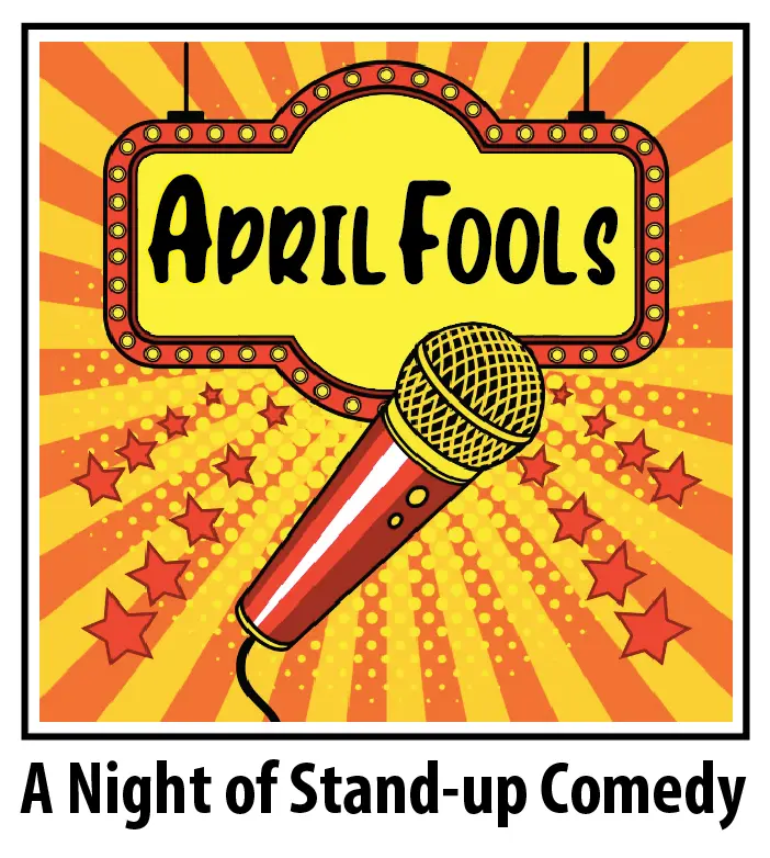 April Fools stand up comedy logo