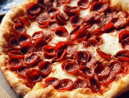 Paolo's pepperoni pizza
