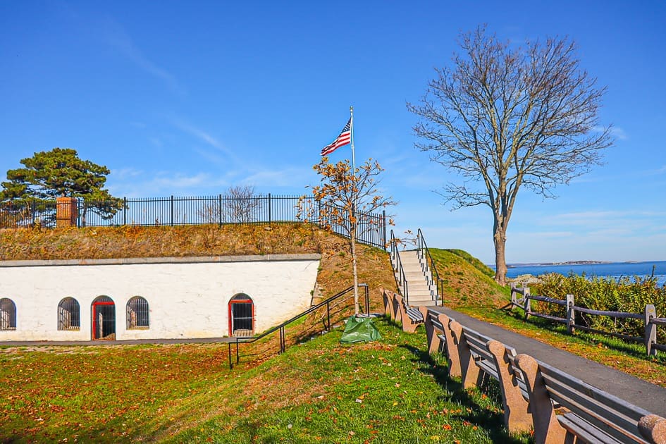 Fort Sewall in Marblehead 